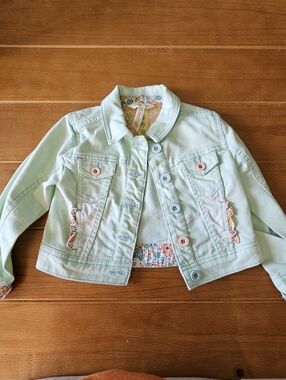 Matilda Jane "Polka Dot Party" Denim Jacket from the "Dream Chasers" Size 4